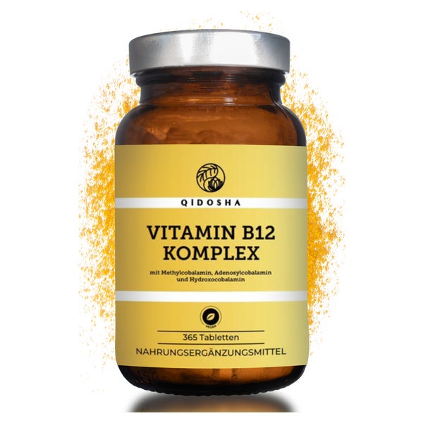QIDOSHA Vitamin B12 Komplex Tabletten 365 St