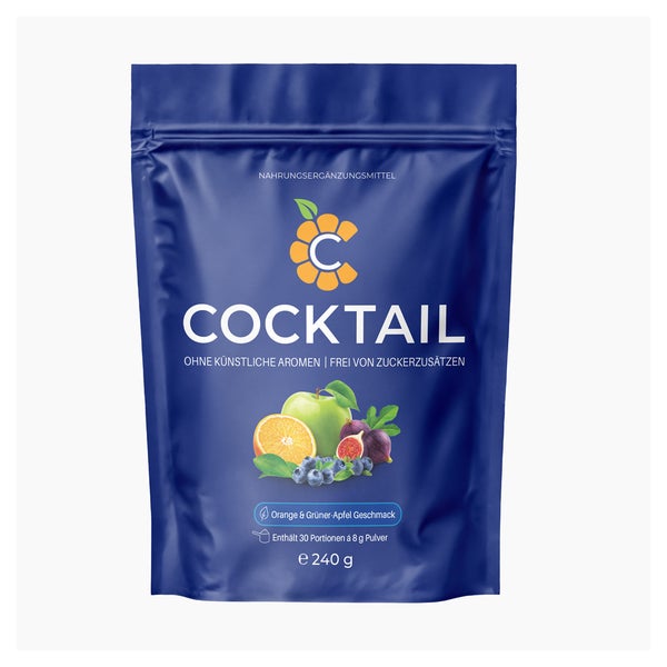 C Cocktail Pulver mit Cholin, Gerstengras und Chlorella 240 g