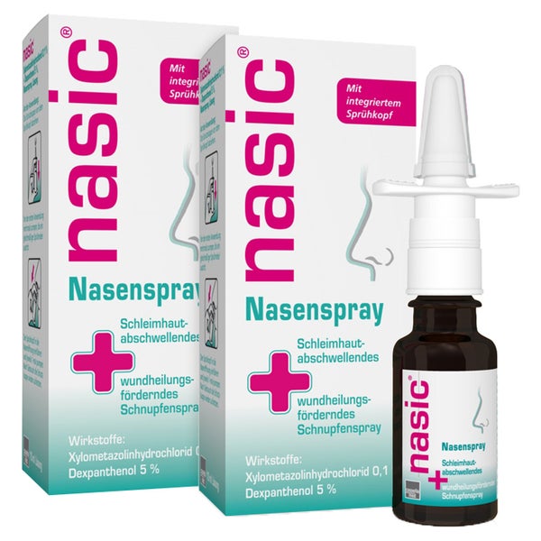 nasic® Nasenspray Doppelpack 2X10 ml