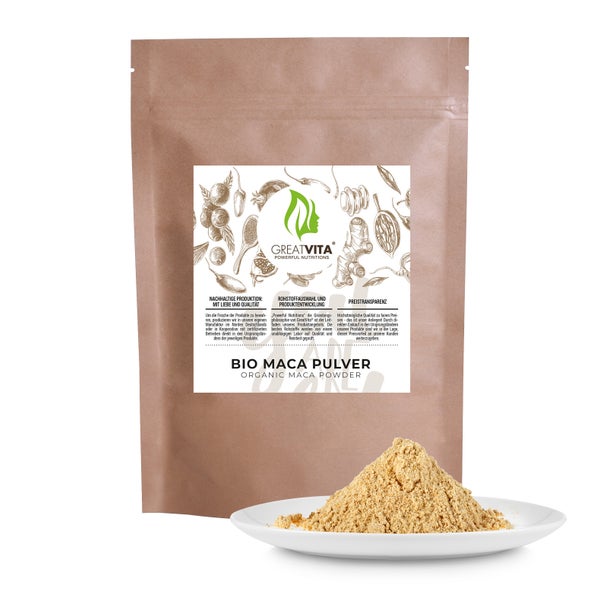 GreatVita Bio Maca Pulver 400 g