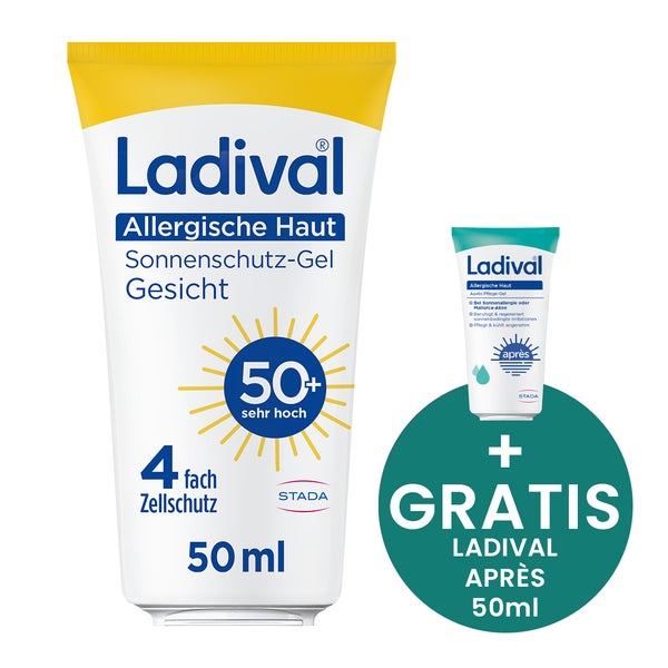 Ladival Allergische Haut Gel Gesicht Lsf 50+ 50 ml