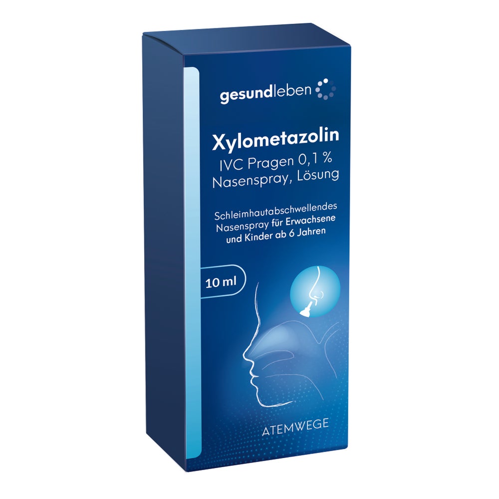 Xylometazolin IVC Pragen 0,1% Nasenspray 10 ml