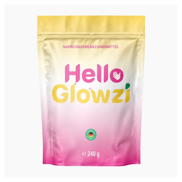 Hello Glowzi Pulver | Pflanzenkomplex mit Cholin | 240 g 240 g