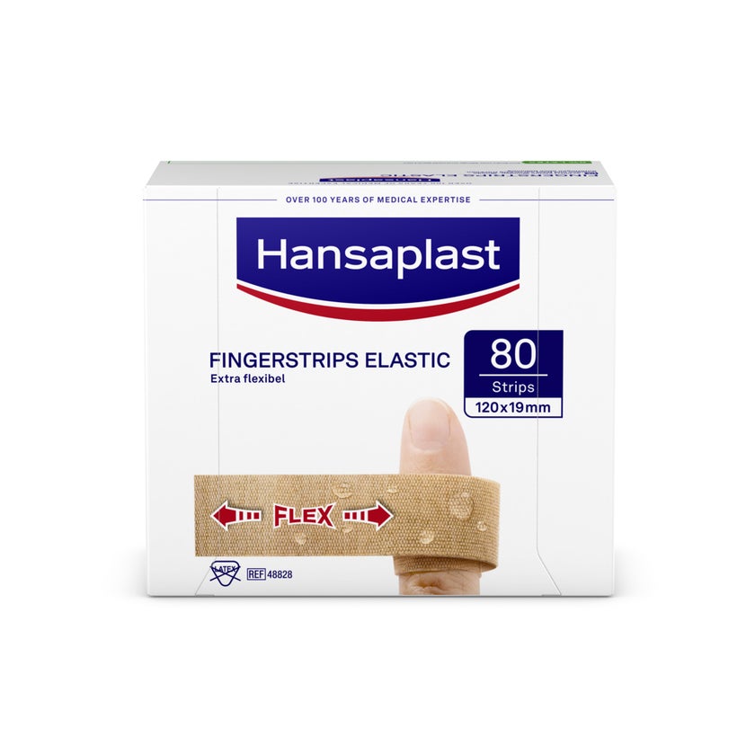 Hansaplast Elastic Finger Pflasterstrips 80 St