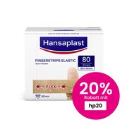Produktabbildung: Hansaplast Elastic Finger Pflasterstrips 80 St
