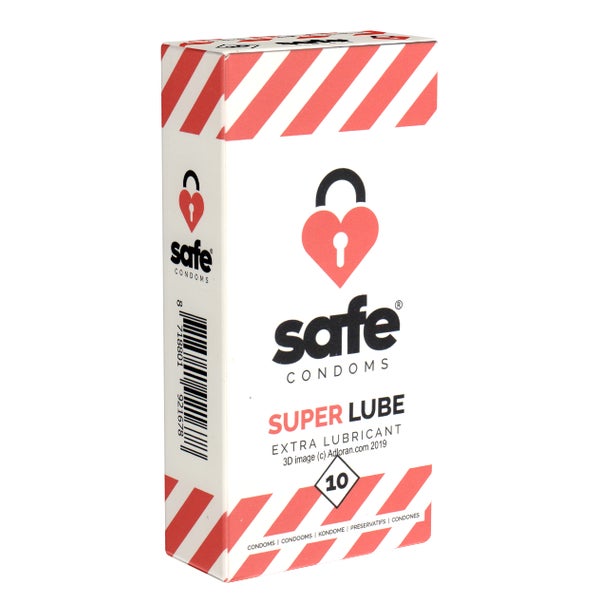 Super Lube extra feucht anatomisch 10 Kondome (10 Kondome) 10 St