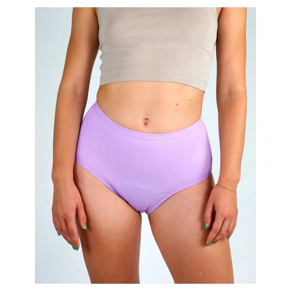 MYLILY Periodenunterwäsche High Waist | Flieder - Größe XS 1 St