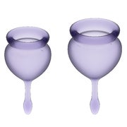 Satisfyer - Satisfyer - Feel Good Menstrual Cup Lila 15 + 20 ml