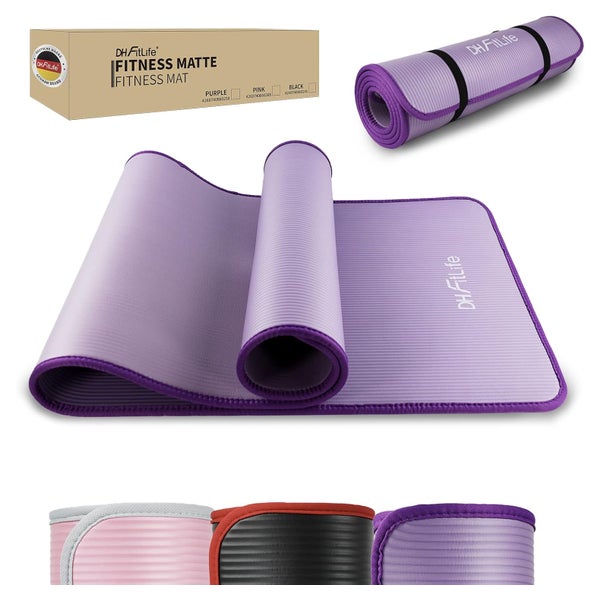 DH FitLife Trainingsmatte für Yoga, Reha, Fitness 1 St