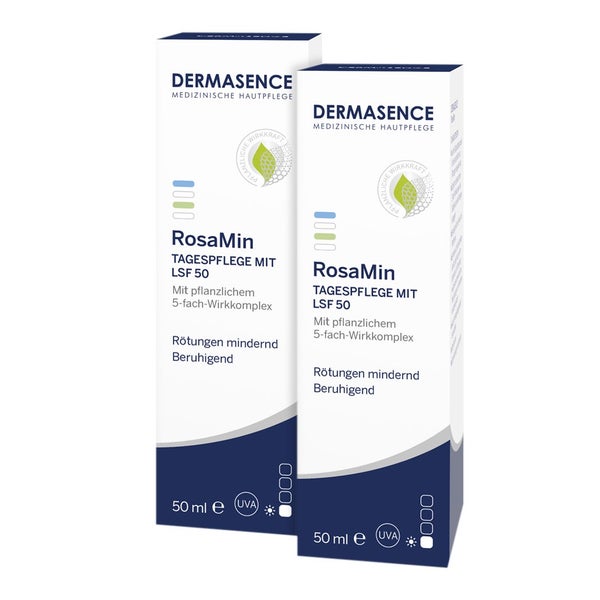 Dermasence RosaMin Tagespflege Doppelpack 2X50 ml