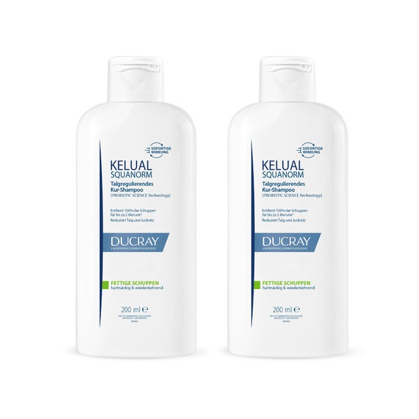 DUCRAY KELUAL Fettige Schuppen Set 1 Set