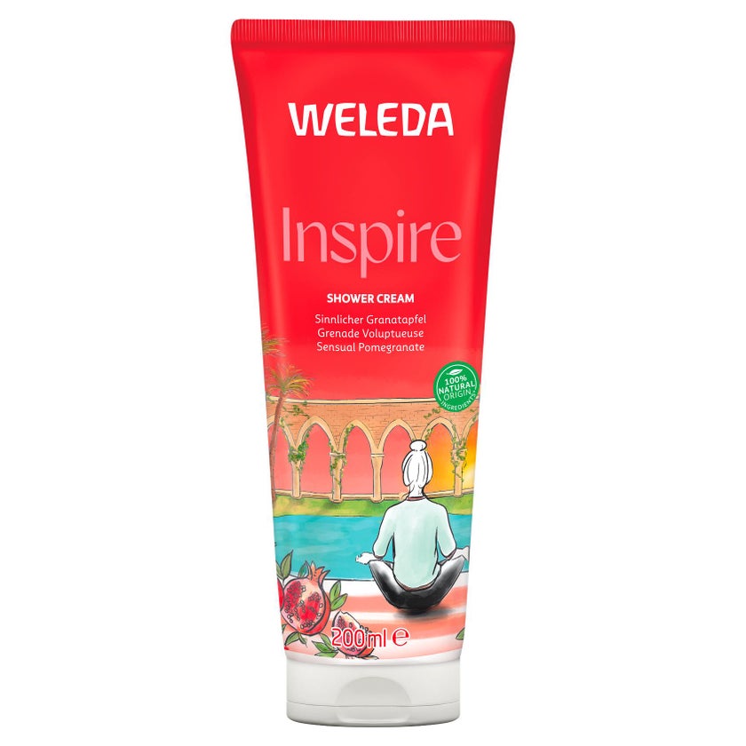 Weleda Inspire Shower Cream Granatapfel 200 ml