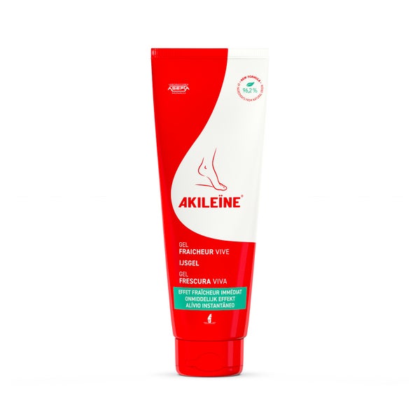 Akileine Eis Gel Für Erhitzte Füße 125 ml