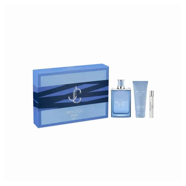 Jimmy Choo Man Aqua Eau De Toilette Spray 100ml Set 3 Artikel