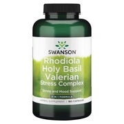 Rhodiola Heiliges Basilikum Baldrian Stress Complex, Kapseln 180 St