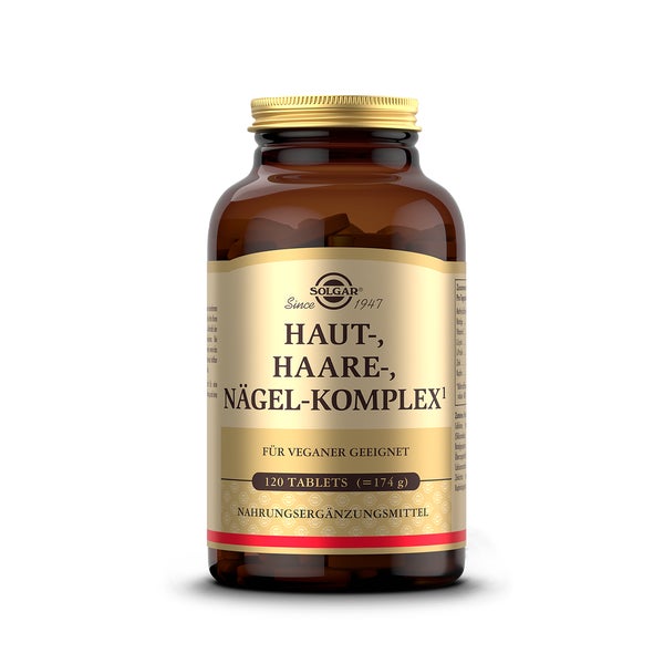 Solgar Haut Haare Nägel Komplex 120 St