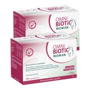Produktabbildung: OMNI BIOTIC® WOMAN Doppelpack 2X2X28 g
