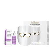 LED-Lichttherapiemaske mit 3 Farbmodi – Weiß + Niacinamid + Hyaluronsäure-Hautverfeinerungsserum 30 ml 110 g
