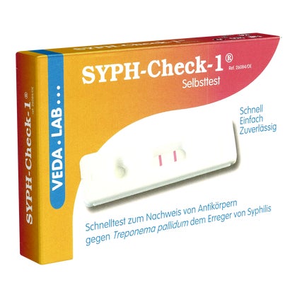 «SYPH-Check-1» STI Selbsttest, Syphilis Schnelltest (1 Stück) 1 St ...