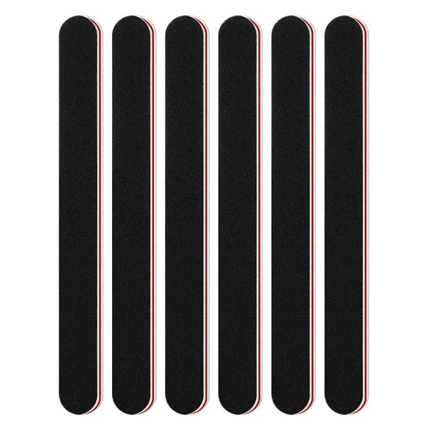 6er Set Nagelfeile 100/180 Körnung für Gelnägel, Nail 1 St