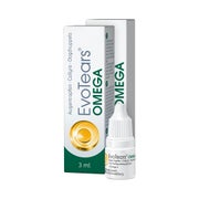 Produktabbildung: EvoTears OMEGA Augentropfen 2-Pack 2X3 ml