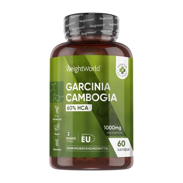 WeightWorld Garcinia Cambogia Fruchtextrakt 60 St