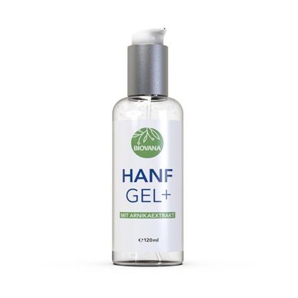 Biovana Hanfsamenöl – Hanföl-Gel mit Arnika 120 ml