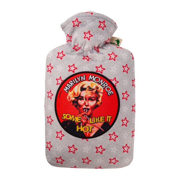 Wärmflasche Klassik 1,8 l mit Nickibezug "Movie" Marilyn Monroe 1 St