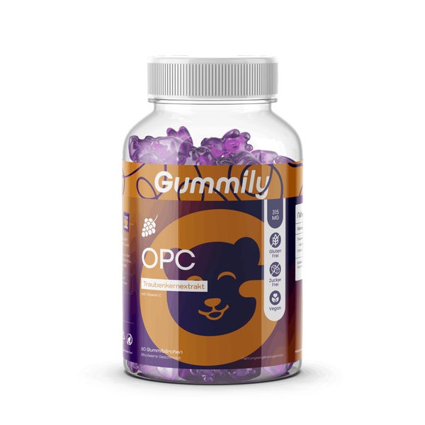OPC Traubenkernextrakt mit Vitamin C & E 60 St