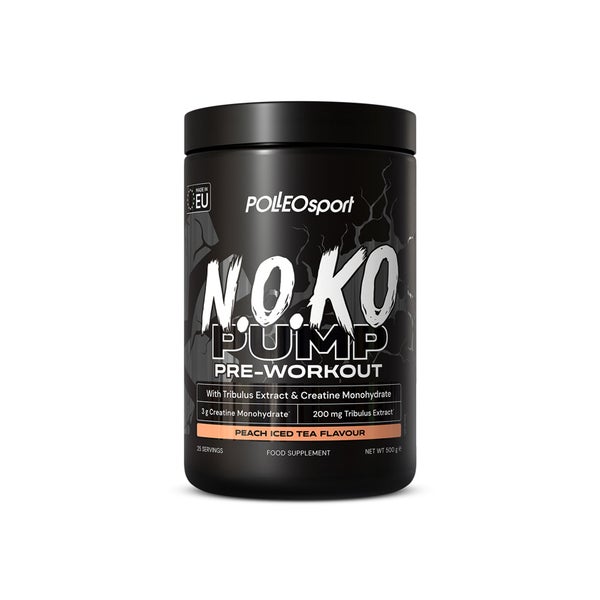 Polleo N.O.KO PUMP Pre-Workout, 500 g, Peach Iced Tea 500 g