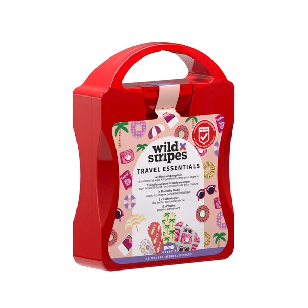 Wild Stripes Travel Essentials First Aid Kit 21 St