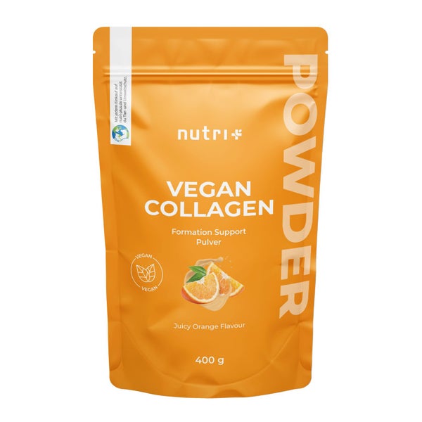nutri+ Vegan Collagen Boost Pulver - Juicy Orange 400 g