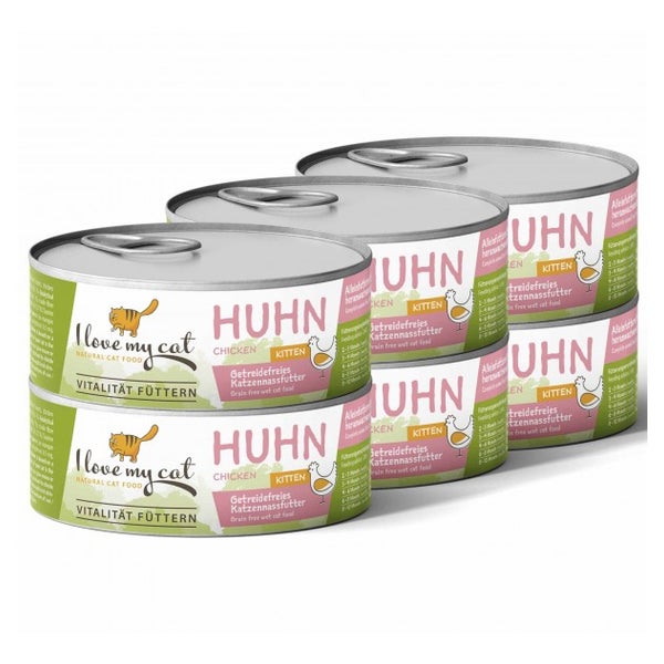 I love my cat Kitten Nassfutter mit Huhn 600 g 600 g