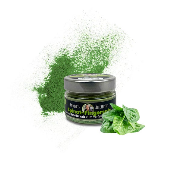 SANUUS® BIO Spinat Gewürzsalz zum Kochen & Verfeinern 120g 120 g