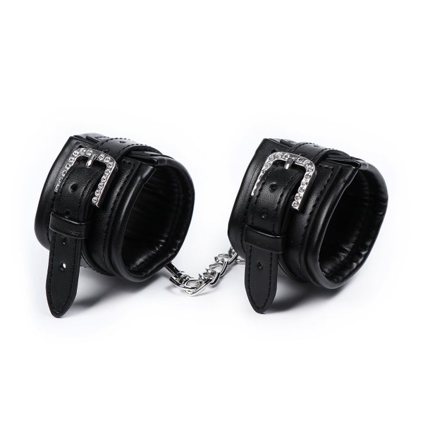 Delicia - Rhinestone Buckle Wrist Restraints 1 St