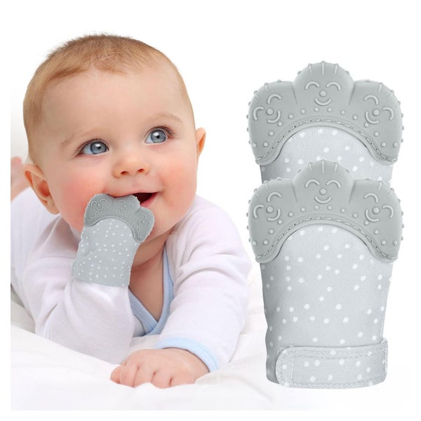Baby Beißhandschuhe BPA Frei Zahnen Spielzeug 0 6 1 St