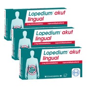 Produktabbildung: Lopedium® aktu lingual Doppelpack 3X10 St