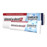 Produktabbildung: blend-a-dent Complete Haftcreme, Originale Frische, für Voll- und Teilprothesen - 47 g - Tube 47 g