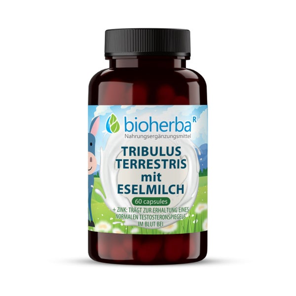 Bioherba Tribulus Terrestris mit Eselsmilch Kapseln 60 St