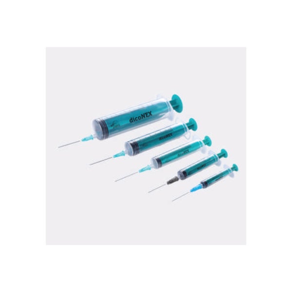 15 x Zarys dicoNEX SN Einwegspritze 10 ml Spritze mit Kanüle Nadel Einmalspritze 15 St