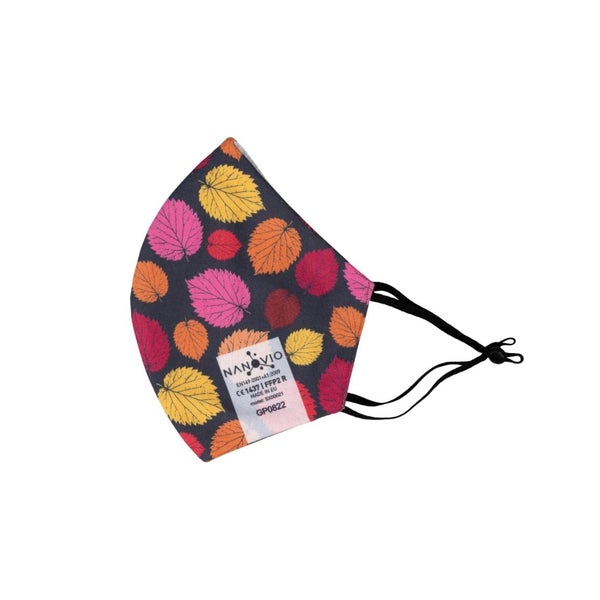 Nanovio FFP2 Maske wiederverwendbar - Autumn Leaves 1 St