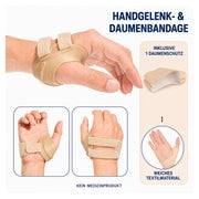 COOL-i CMC-Daumenstütze Beige rechts, Größe L 1 St
