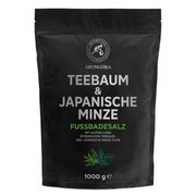 AROMATIKA Fußbadesalz mit Ätherischem Teebaumöl & Minzöl 1000 g