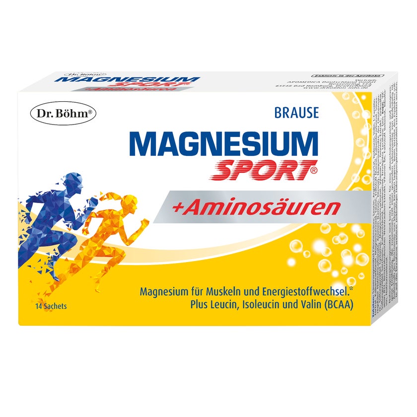 Dr. Böhm Magnesium Sport+aminosäuren Granulat 14 St