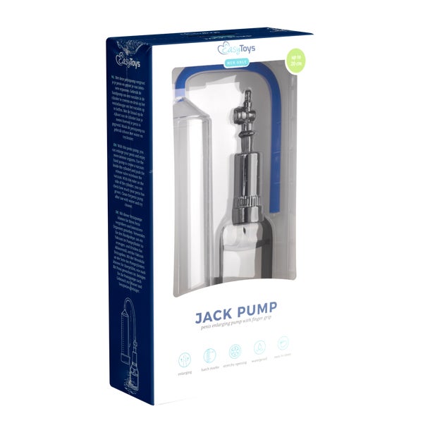 Jack Pump - Transparente Penispumpe, 28cm (1 Stück) 1 St
