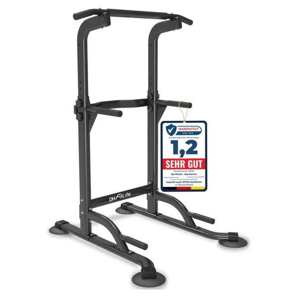 DH FitLife Power Tower Dip Station 1 St