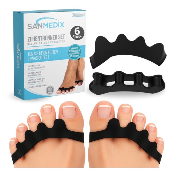 Sanmedix® Zehenspreizer für alle Zehen Gr.36-41 6 St