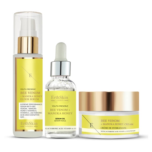 Bienengift + Manuka-Honig-Creme + Elixierserum + Y-Serumöl Set 1 St