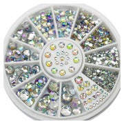 Fashiongirl Strasssteine-Box für Nagelkunst - 400er Set