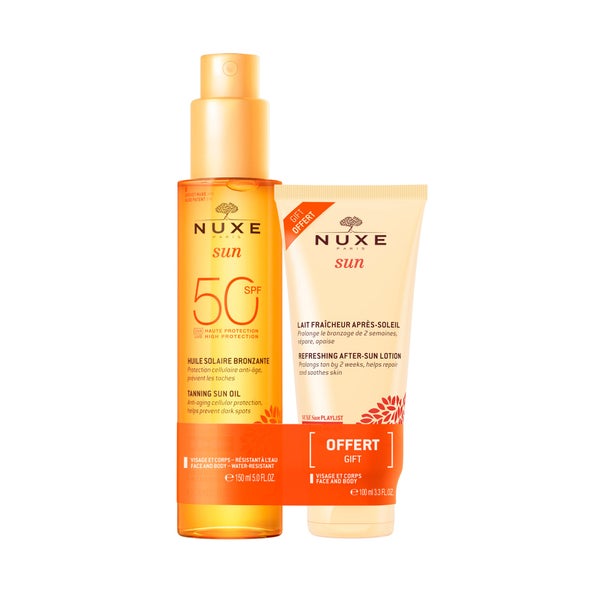 Nuxe Sun Set Sonnenöl Lsf 50 Gratis After-sun 1 P